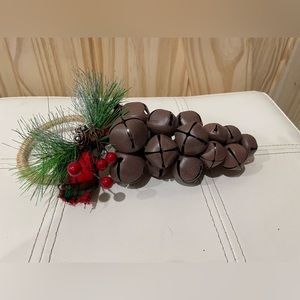 New Vintage Bell Door Knob Hanger/Ornament Christmas Holiday 10x4